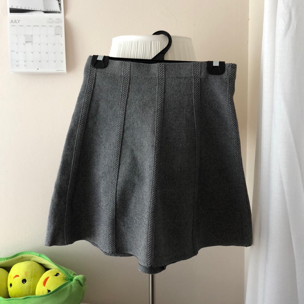 Zara - elastic grey skirt